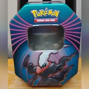 Pokemon TCG Mighty Mysterious Collector's Tin featuring Darkrai - Tin Only